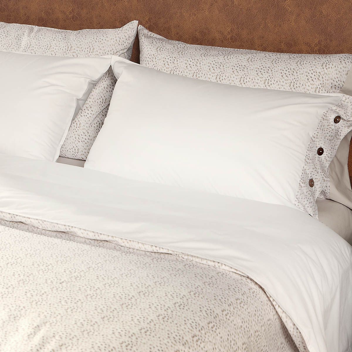 DISTRIHOGAR - Cover Duvet 100% Algodón Orgánico Naturale Queen