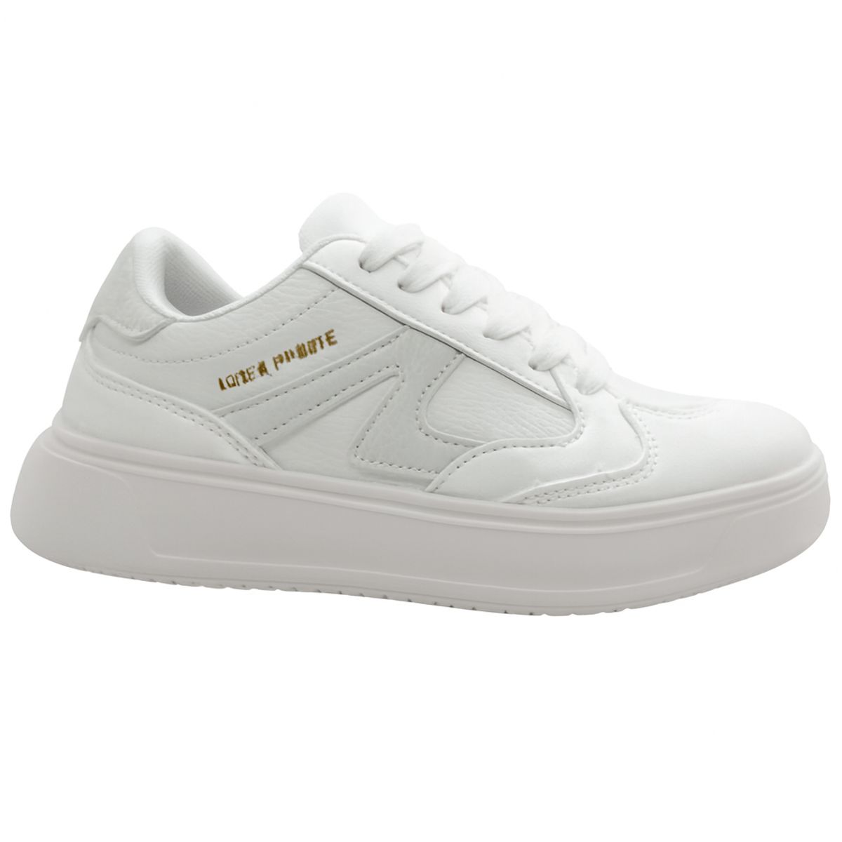 OCEAN PACIFIC - Tenis OP Doni Classic para Mujer color Blanco y Beige