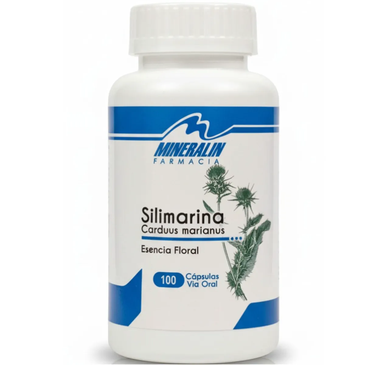 MINERALIN - SUPLEMENTO CON FLAVONOIDES + SILIMARINA X 100 CAPSULAS.