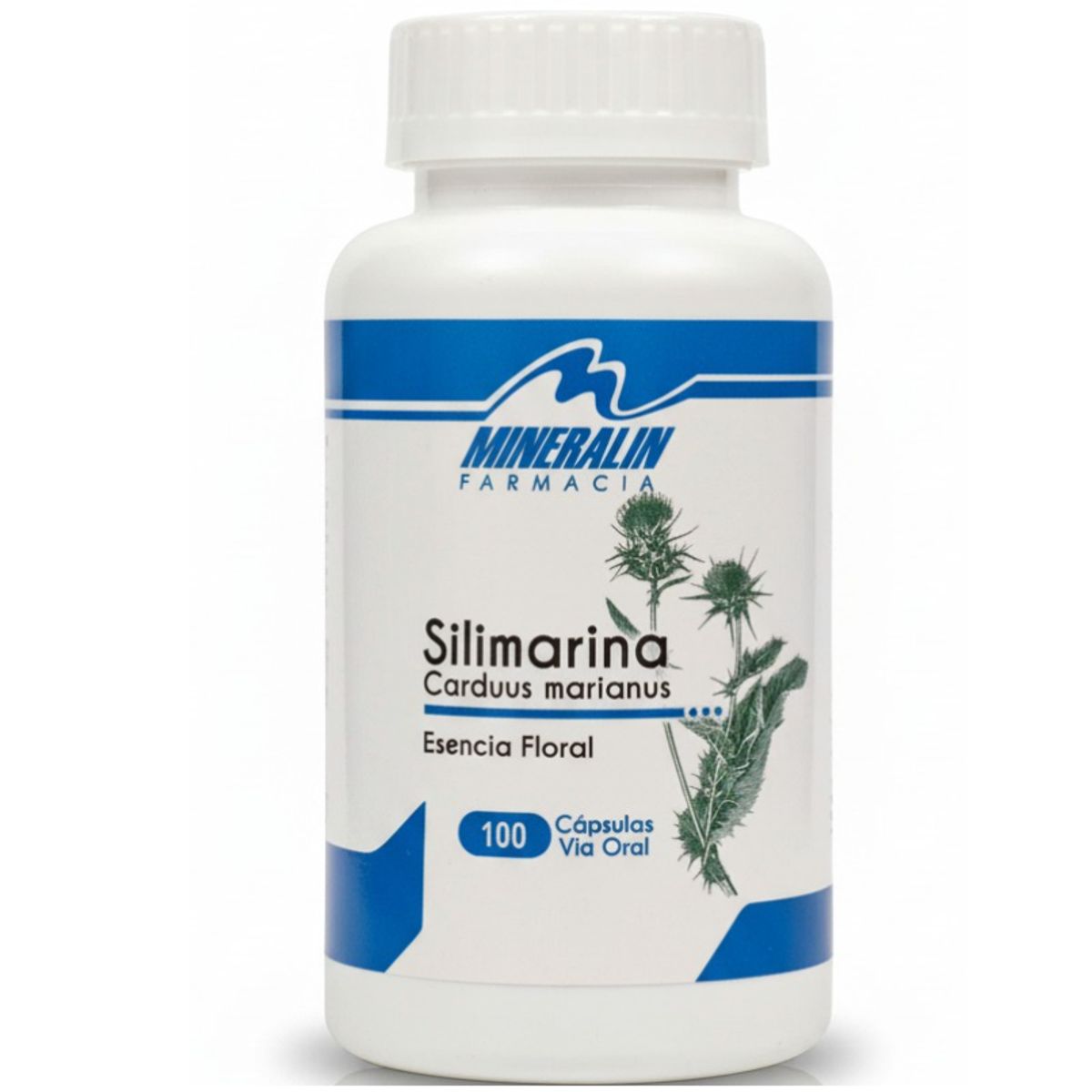 MINERALIN - SUPLEMENTO CON FLAVONOIDES + SILIMARINA X 100 CAPSULAS.