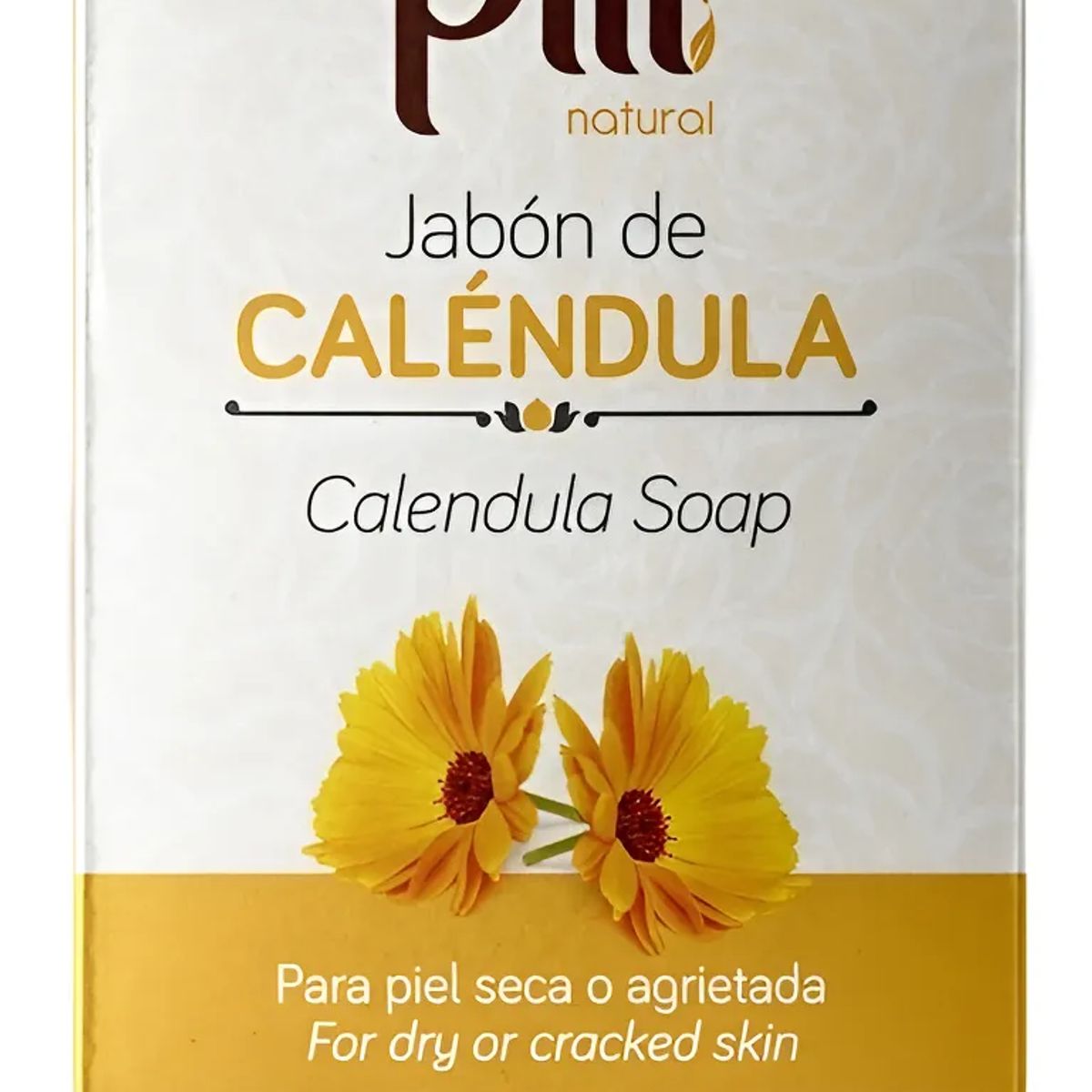 PILI - Jabón Caléndula Hipoalergénico 100g Pili Para Piel Seca Y Sensible