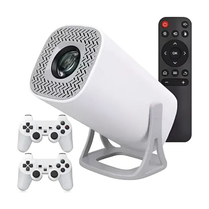 GENERICO - Proyector Android P40 con Juegos Blanco Android 11