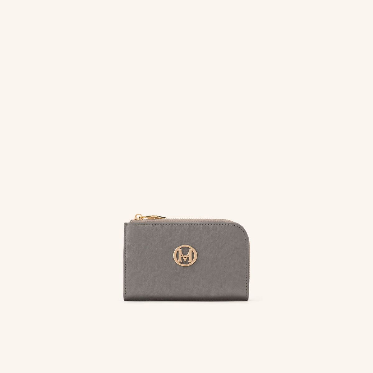 MARIO HERNANDEZ - Monedero Sencillo Maral Plateado Metalizado Fontana