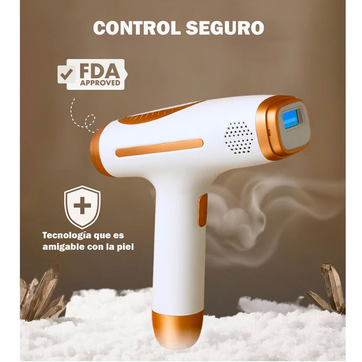 ONE PIXEL - Depiladora Laser Eléctrica IPL Permanente Profesional Portátil Tecnología De Enfriamiento