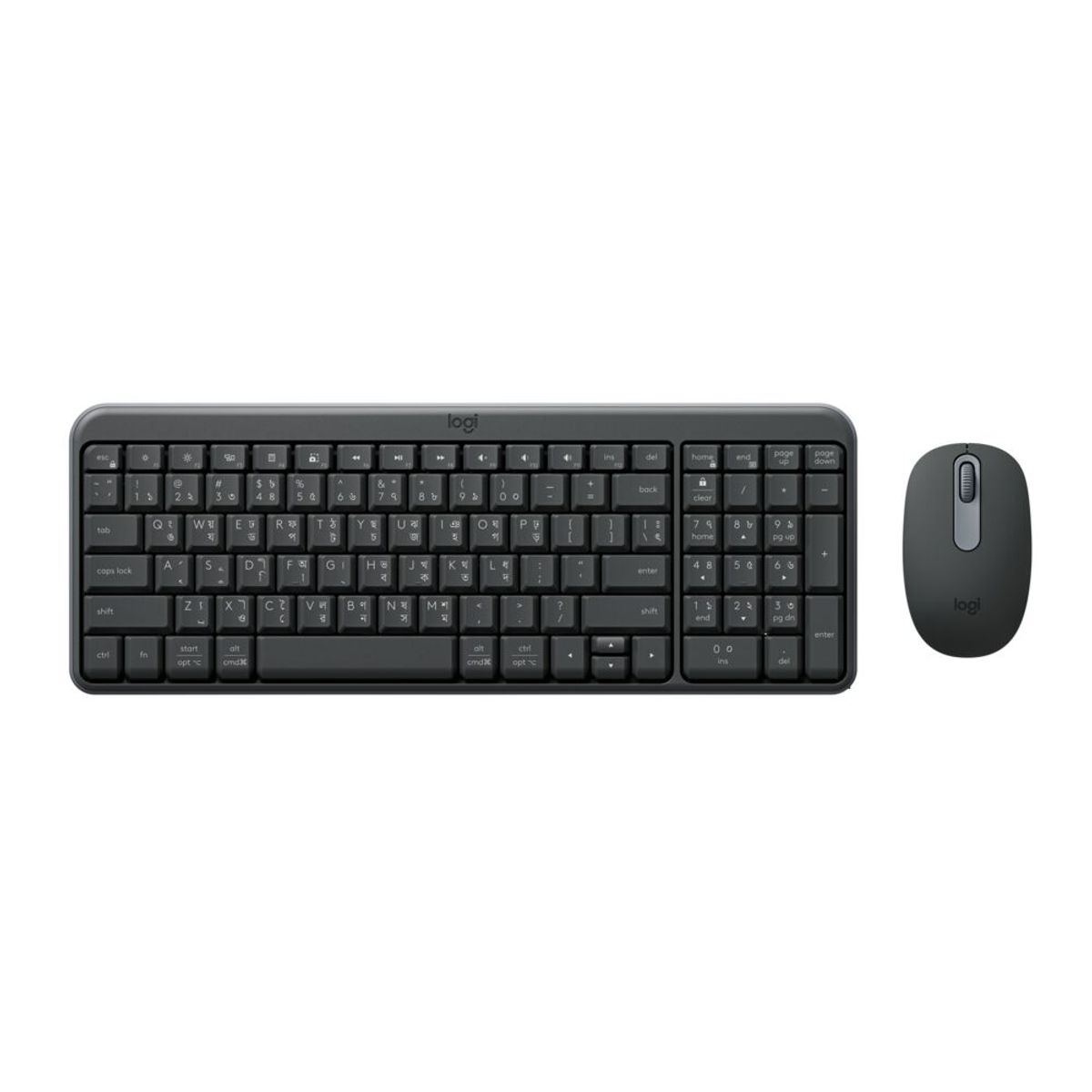 LOGITECH - Combo Bluetooth Logitech Mk250 Teclado Y Mouse Compactos