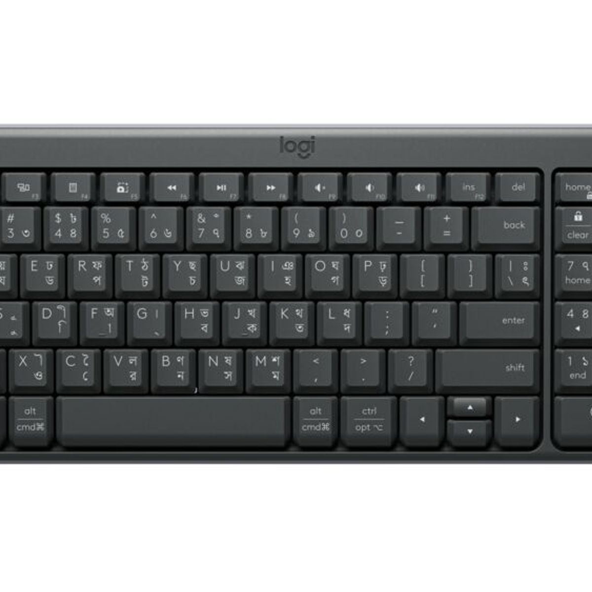 LOGITECH - Teclado Bluetooth Logitech K250 Negro Español