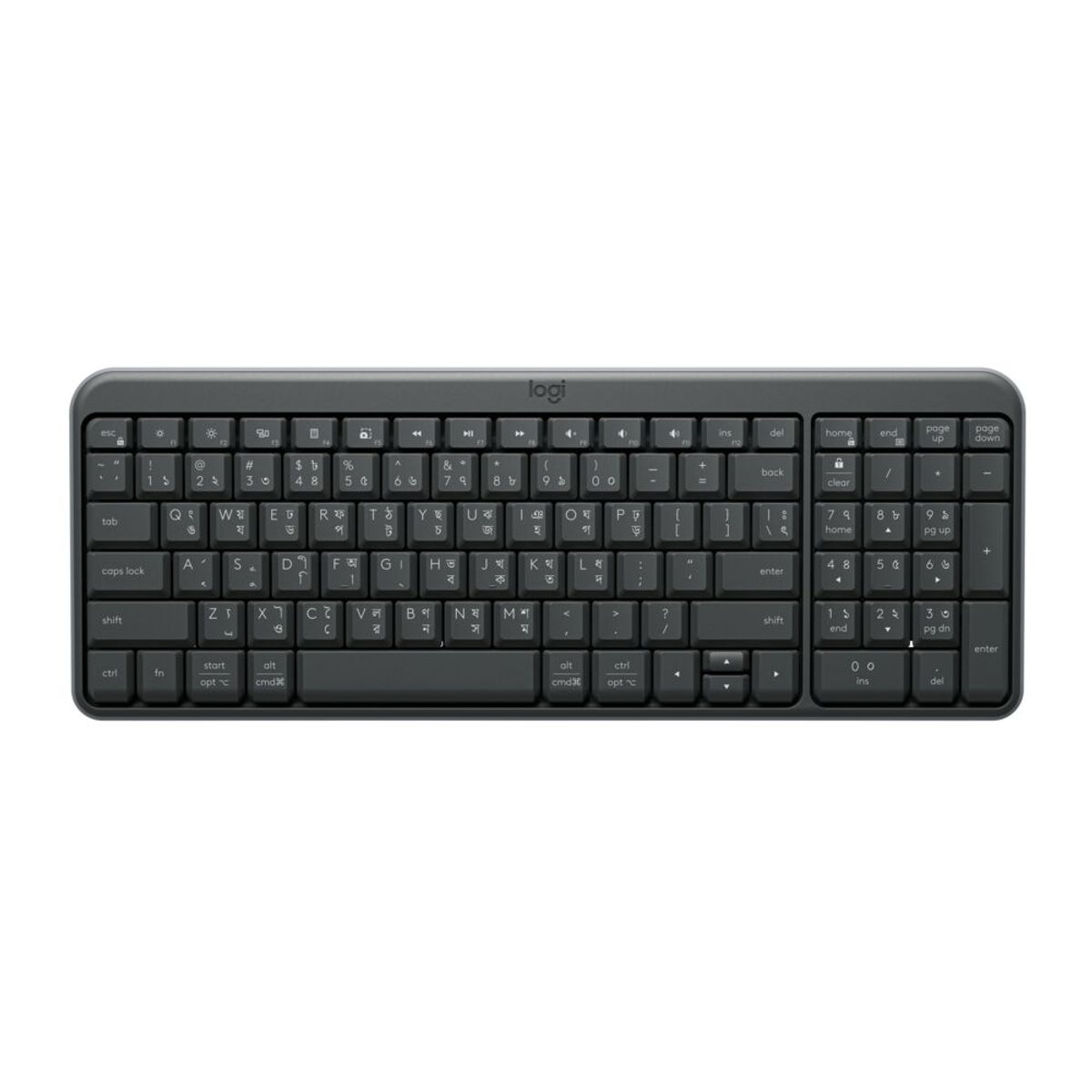 LOGITECH - Teclado Bluetooth Logitech K250 Negro Español