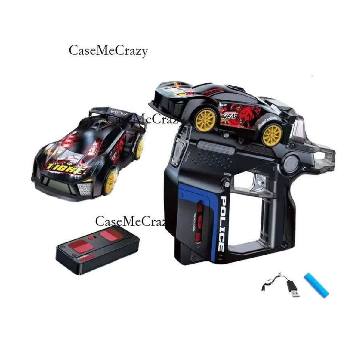 GENERICO - Coche de carreras teledirigido de 2,4 GHz para niños