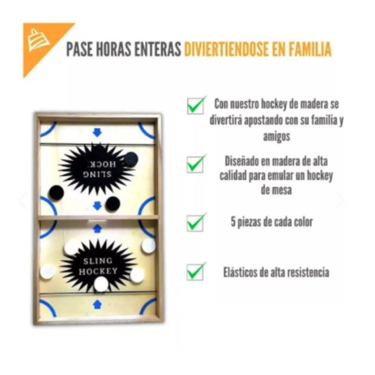 GENERICO - Juego Hockey De Mesa Juego De Mesa Interactivo Niños