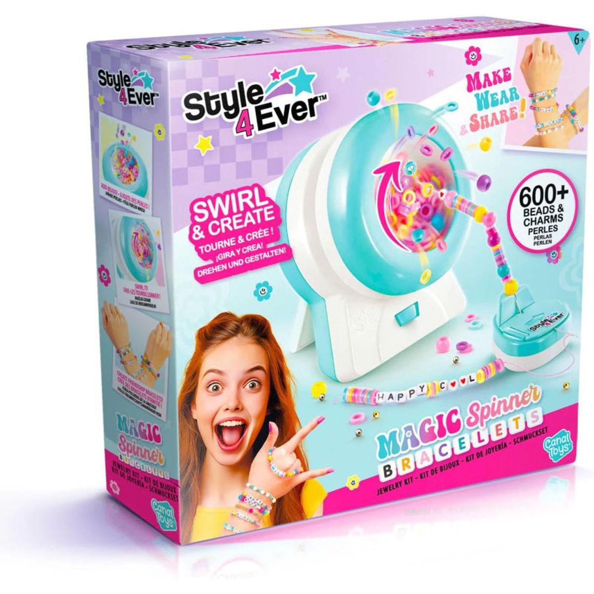 GENERICO - Canal Toys Style 4Ever Magic Spinner - Máquina de Pulseras Automática
