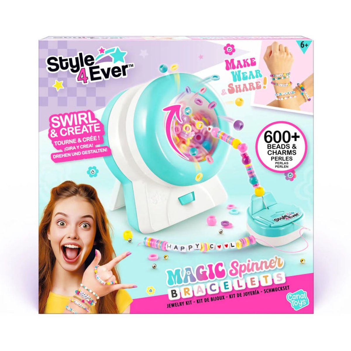 GENERICO - Canal Toys Style 4Ever Magic Spinner - Máquina de Pulseras Automática