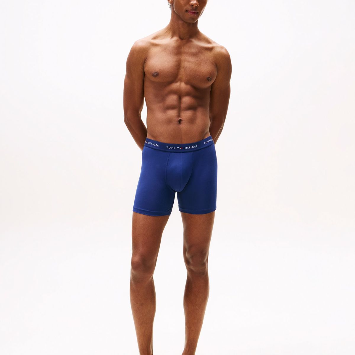 TOMMY HILFIGER - Pack azul de 3 boxers brief Tommy Hilfiger