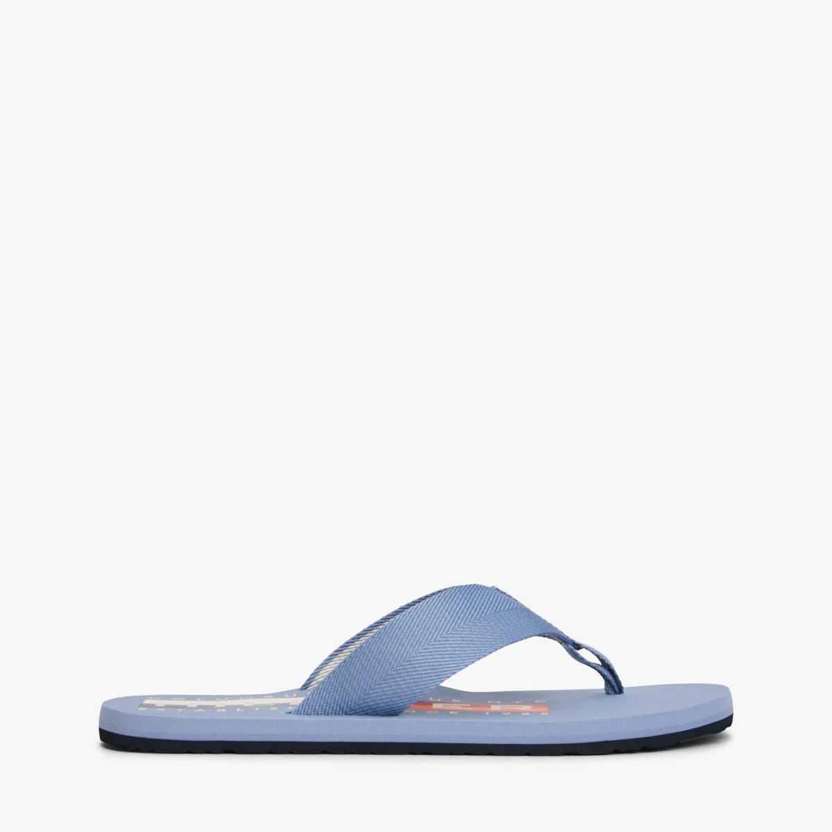 TOMMY HILFIGER - Sandalias azul con tiras de tejido trenzado Tommy Hilfiger
