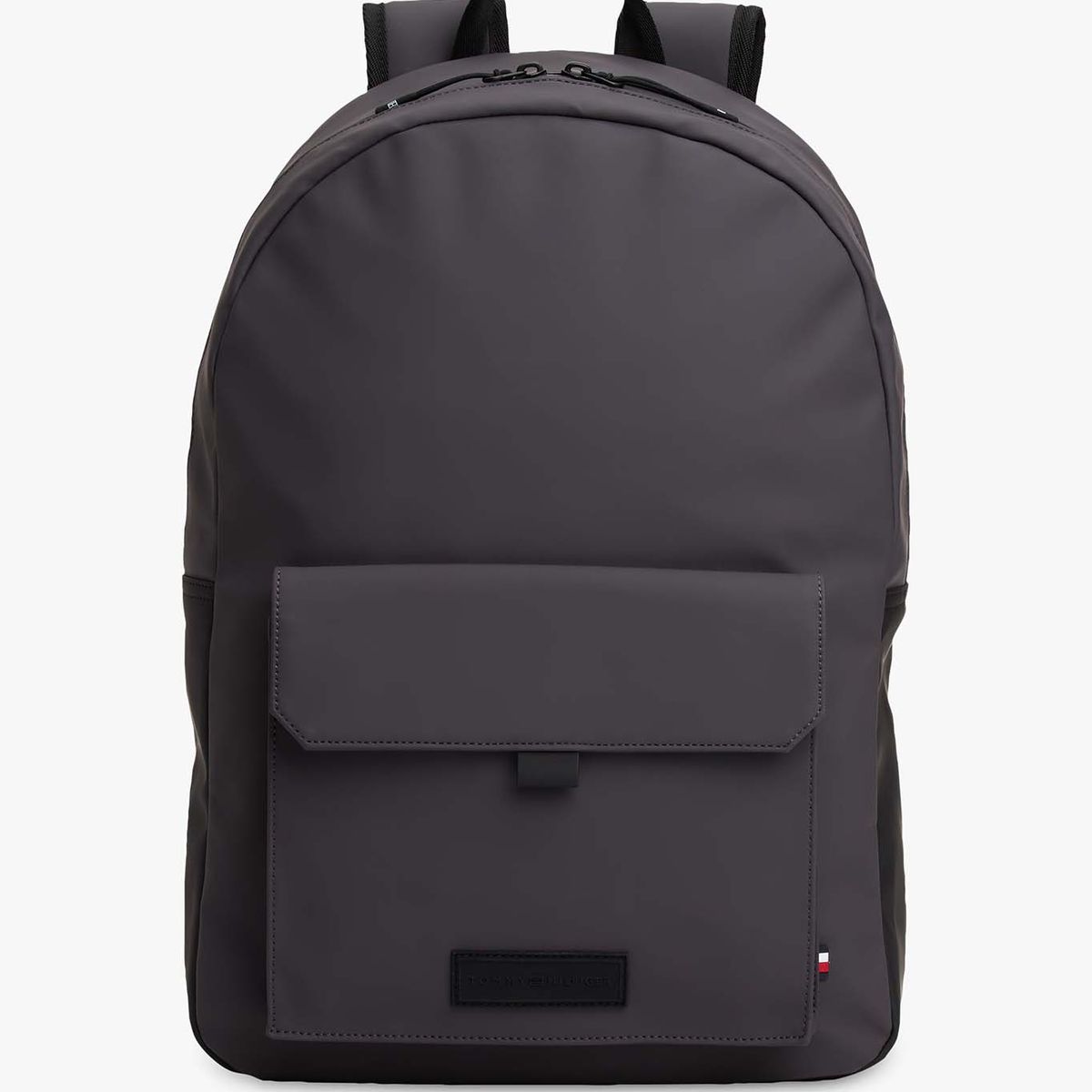 TOMMY HILFIGER - Morral gris tipo domo Tommy Hilfiger