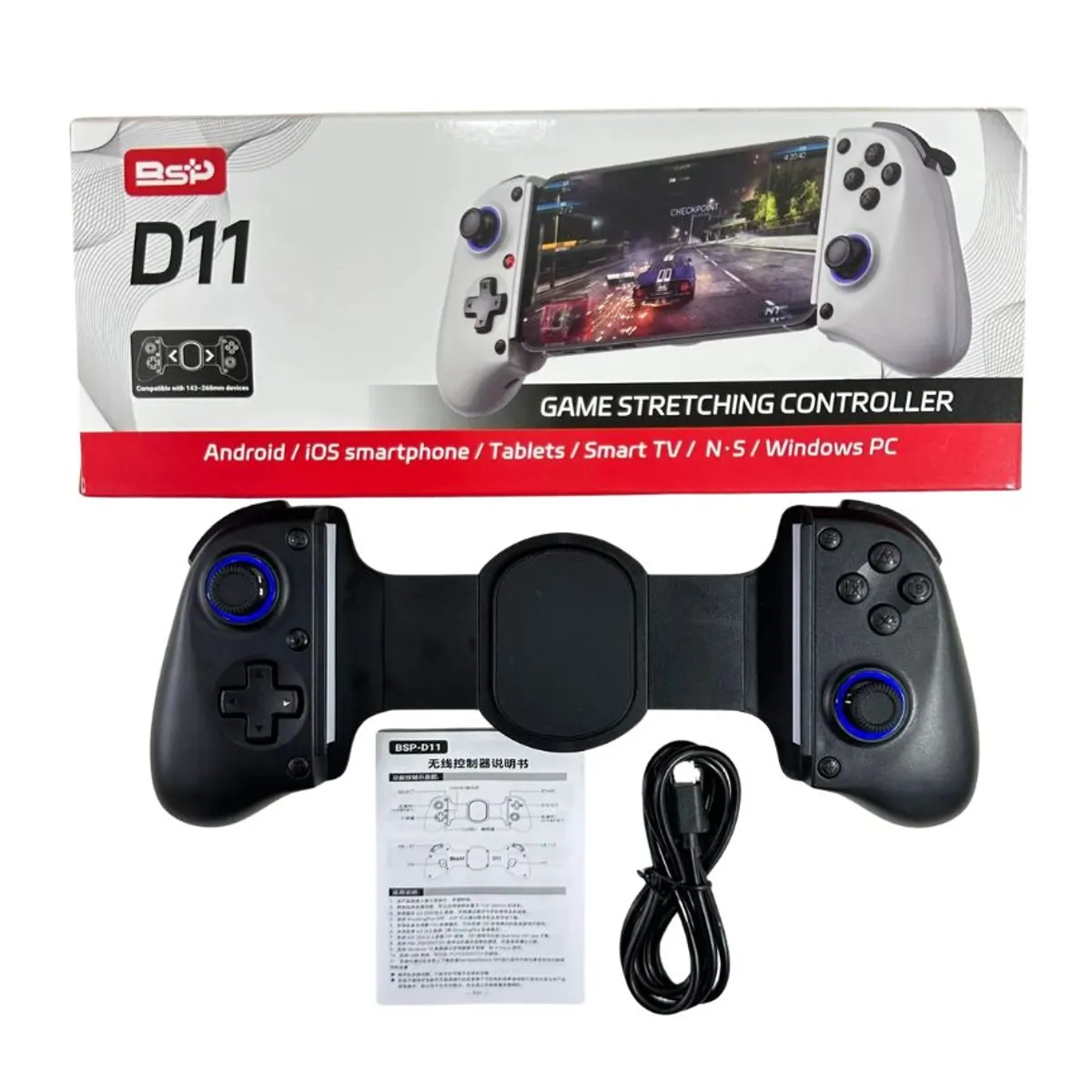 GENERICO - D11 Controlador De Juego Para Movil Android iOs - Game pad