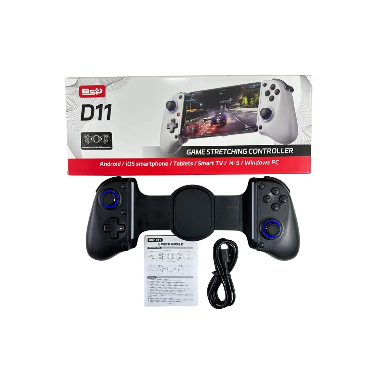 GENERICO - D11 Controlador De Juego Para Movil Android iOs - Game pad