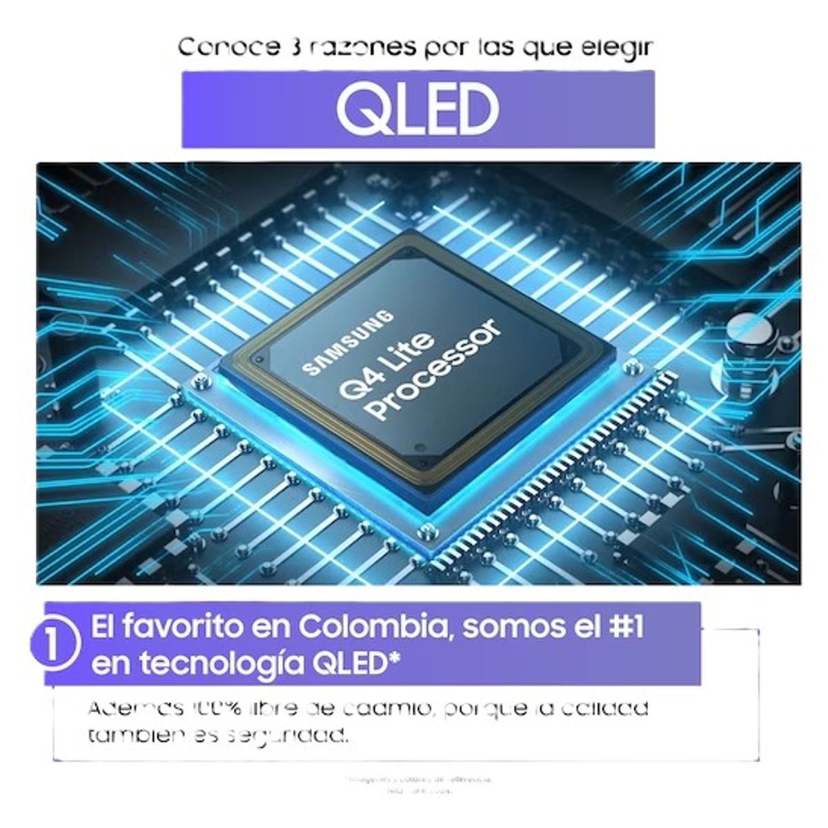 SAMSUNG - TELEVISOR  55 QLED  Q6F 4K  Smart tv