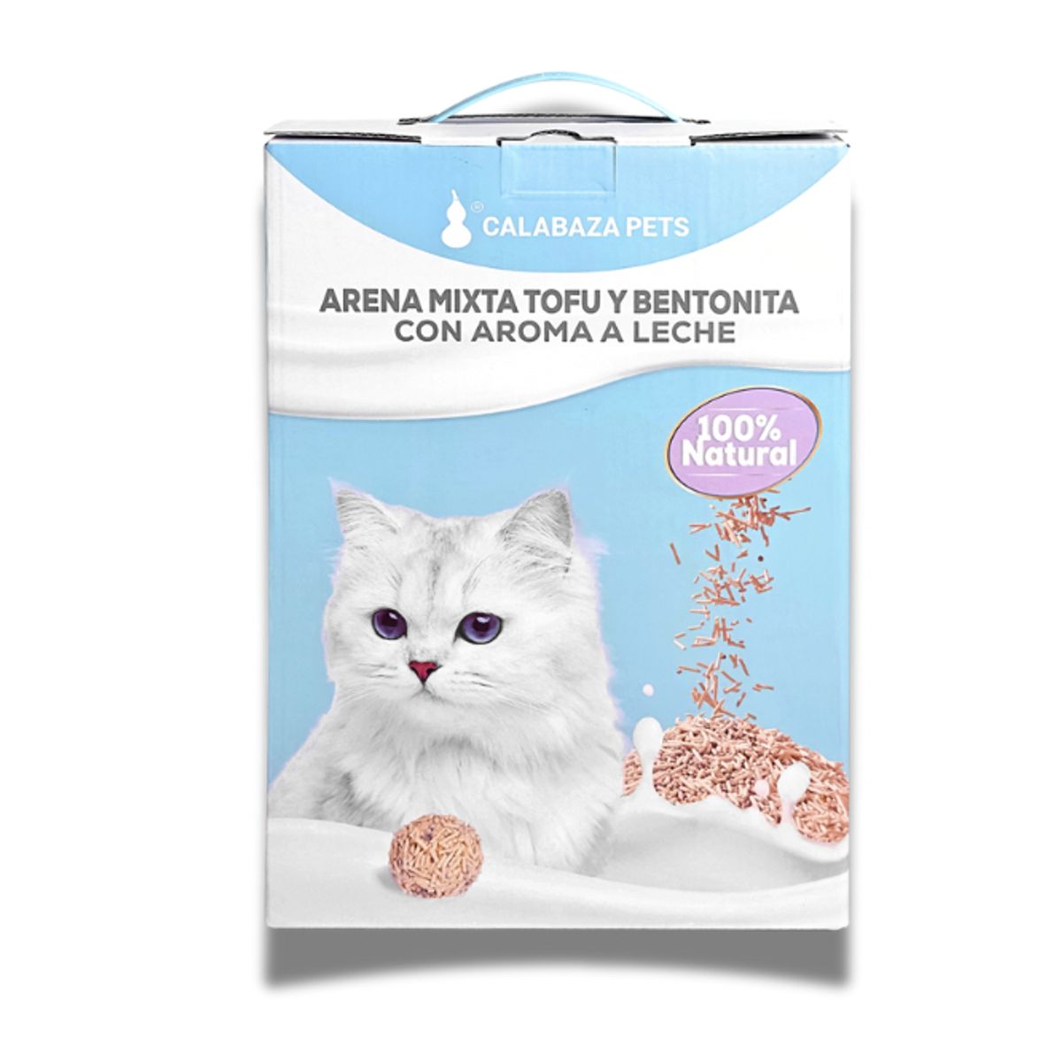 CATLIKE - Arena Para Gatos Tofu Y Bentonita Aroma Leche 2500g