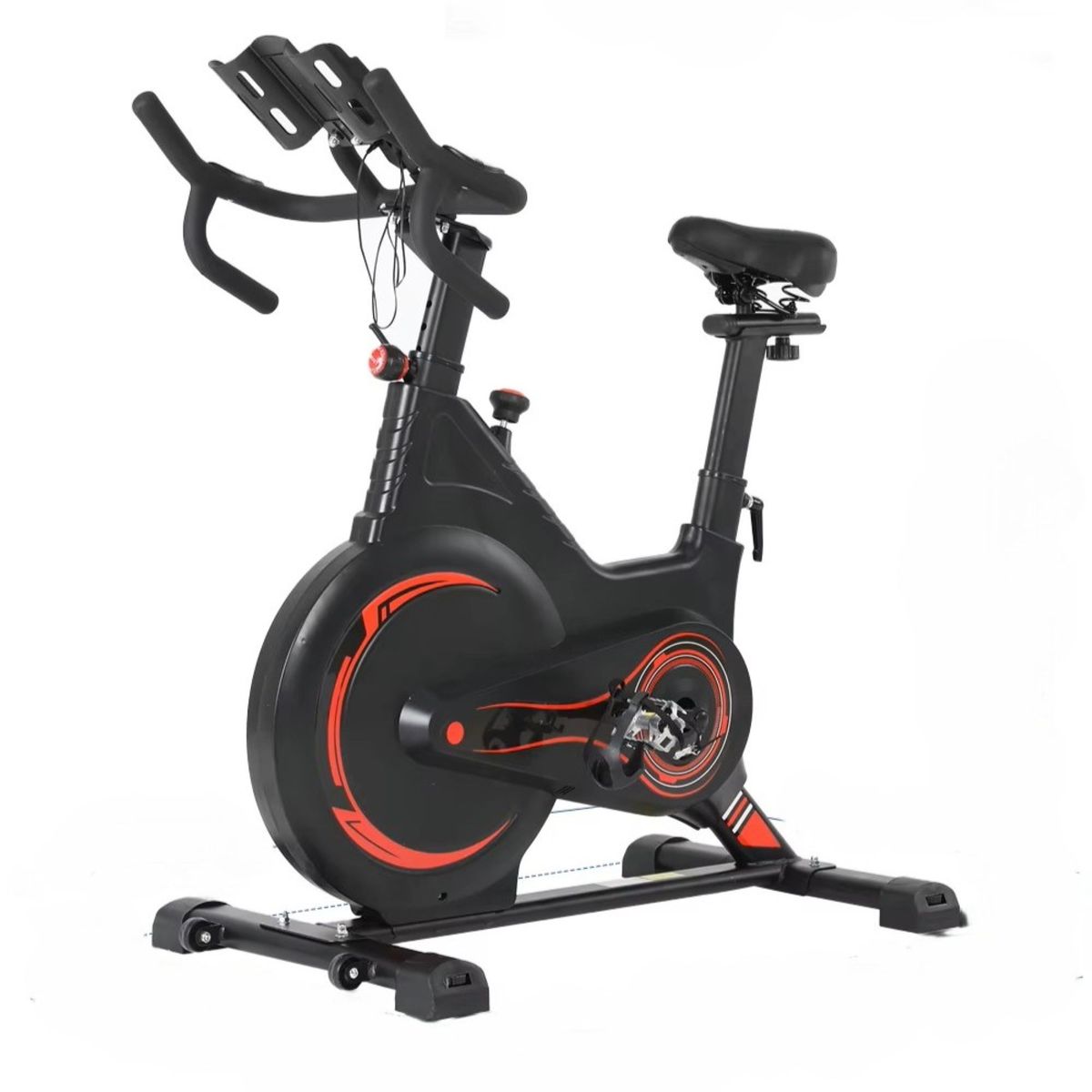 GYMAX - Bicicleta Spinning Gymax ES-7022