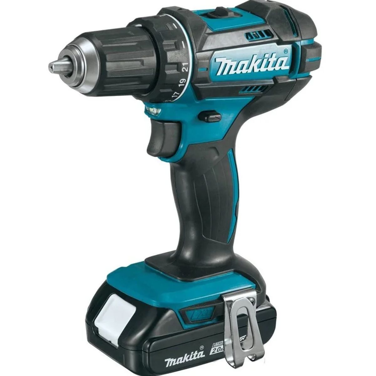 MAKITA - Makita Combo 18V Litio - Taladro Percutor 12 y Atornillador de Impacto