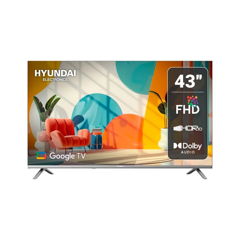 HYUNDAI - Televisor Hyundai 43 Pulgadas Google Tv Full Hd