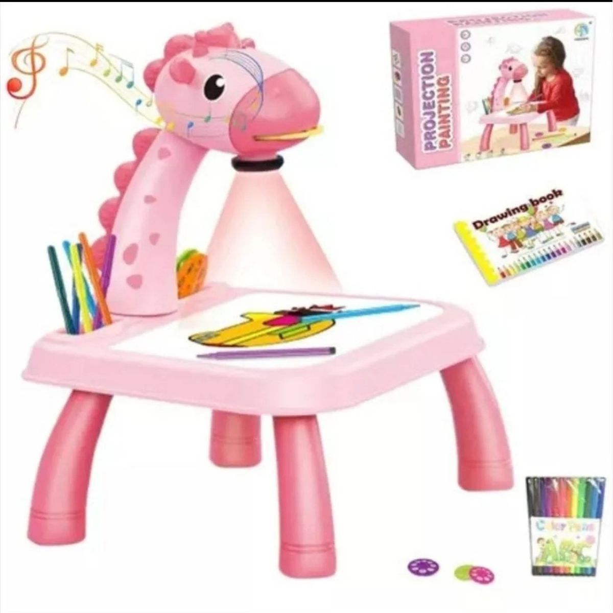 GENERICO - Mesa De Dibujo Proyector Didáctico Juguete Para Niños