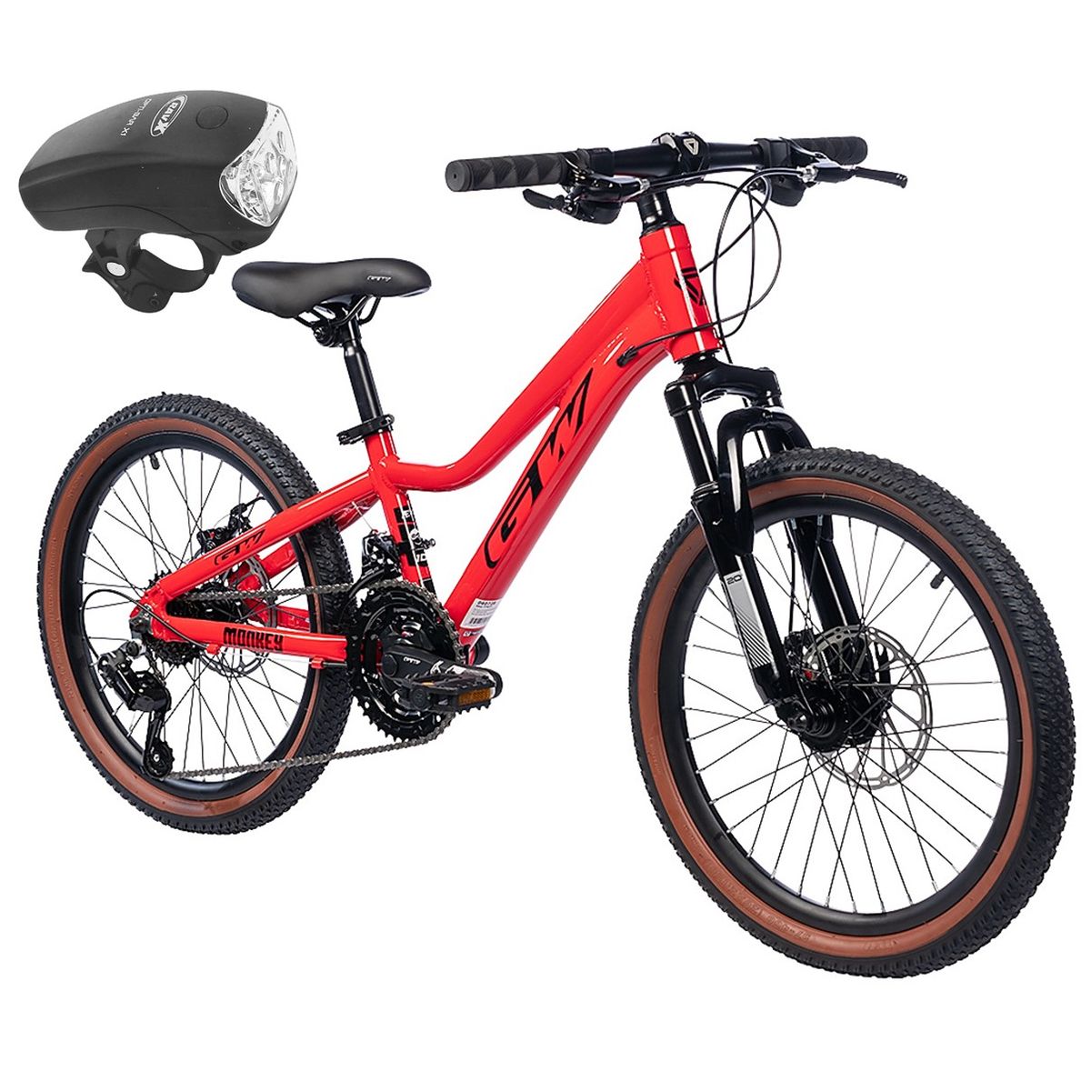 GW - Bicicleta Niño Niña Rin 20 Gw Monkey Mtb Accesorios