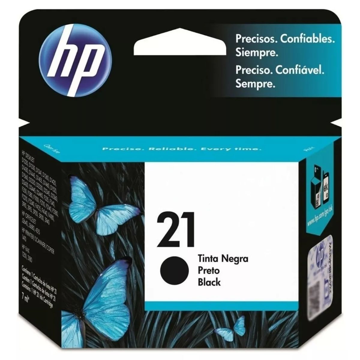 HP - CARTUCHO HP 21 NEGRO