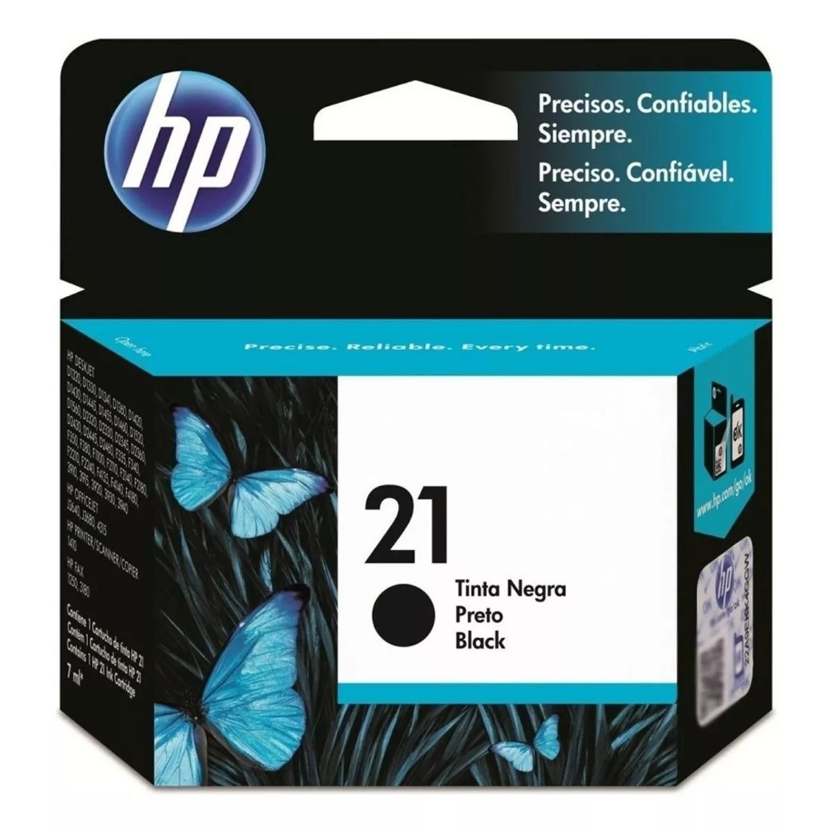 HP - CARTUCHO HP 21 NEGRO