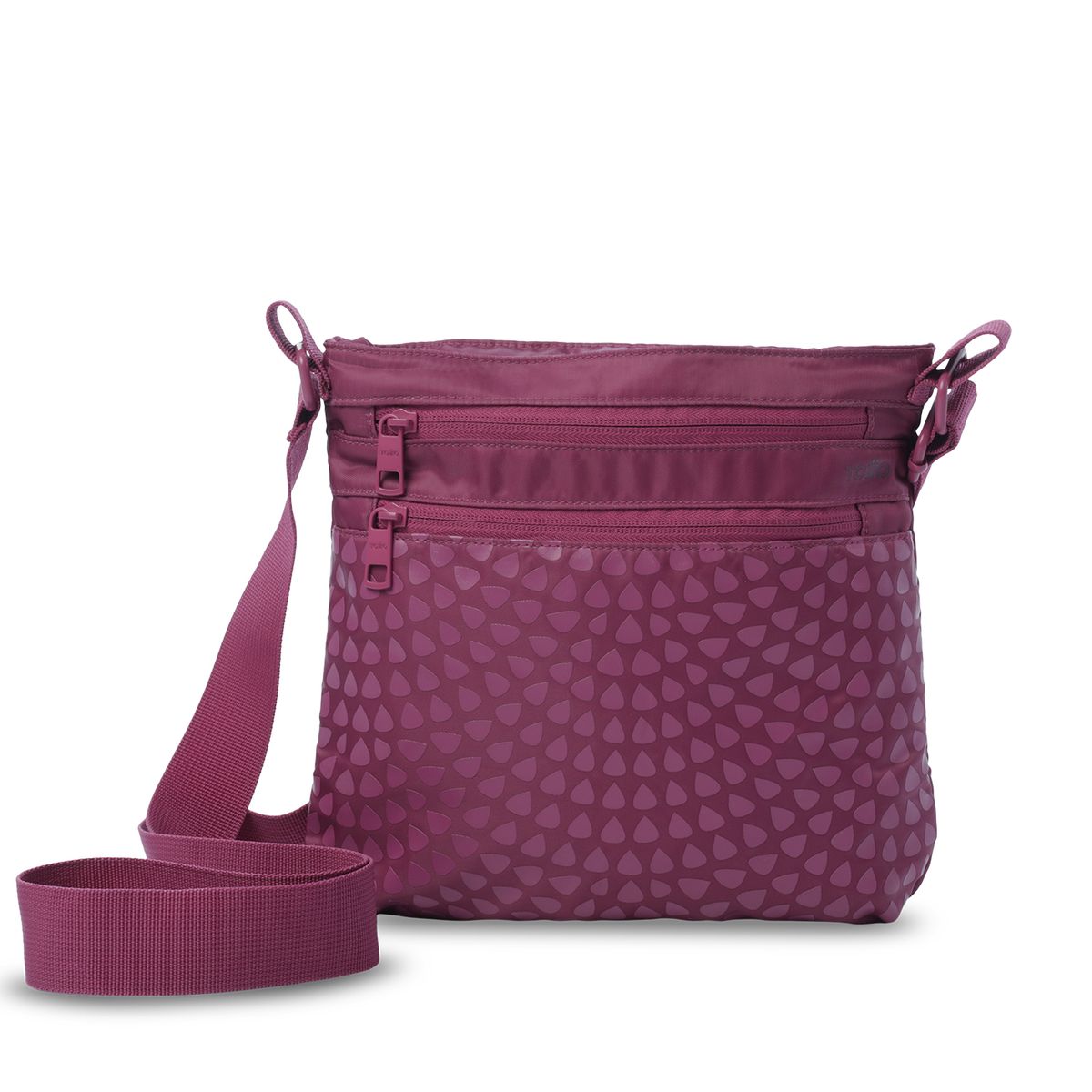 TOTTO - Bolso Cartera Gerona Mujer Con Correa Ajustable Rosado Totto