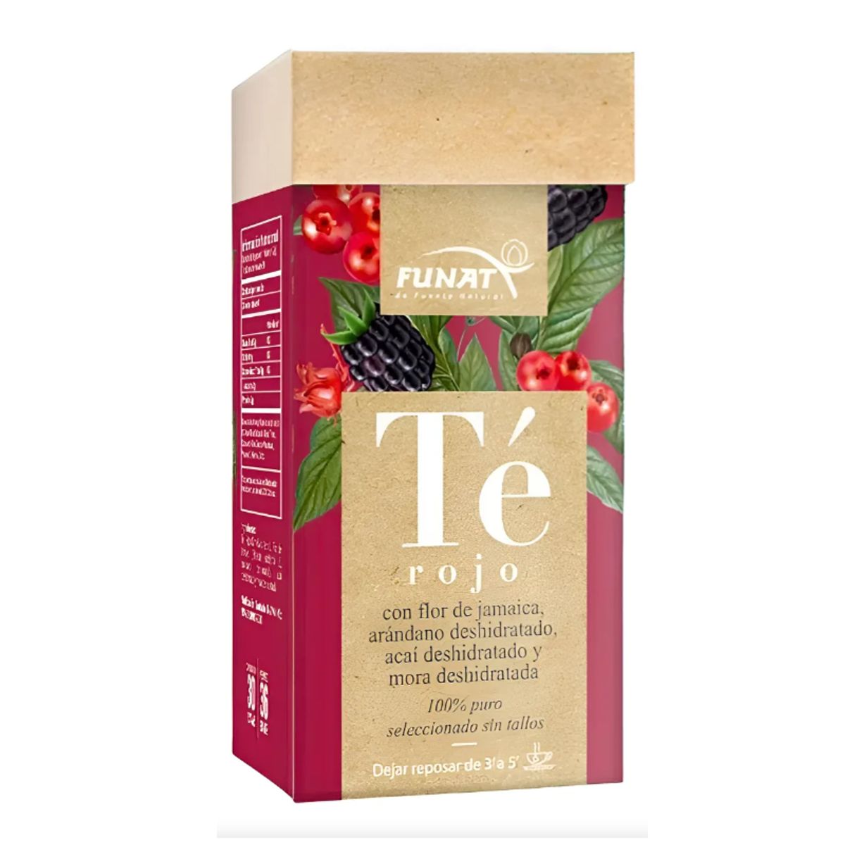 FUNAT - ALIMENTO CON TE ROJO X 30 TISANAS/ FUNAT