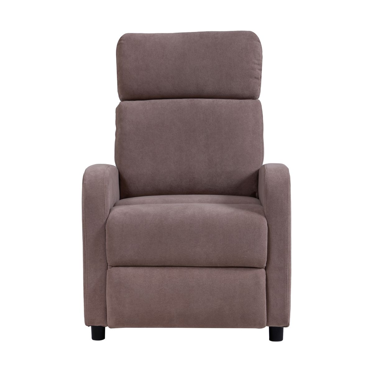 MUEBLES FIOTTI - Silla Reclinable 1 Puesto café Junko