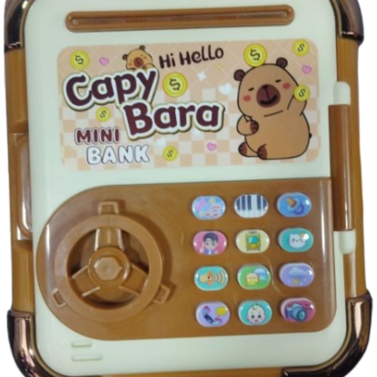 ZHOPI CO - Alcancia Caja Fuerte Electronica Con Sonidos Para Niños