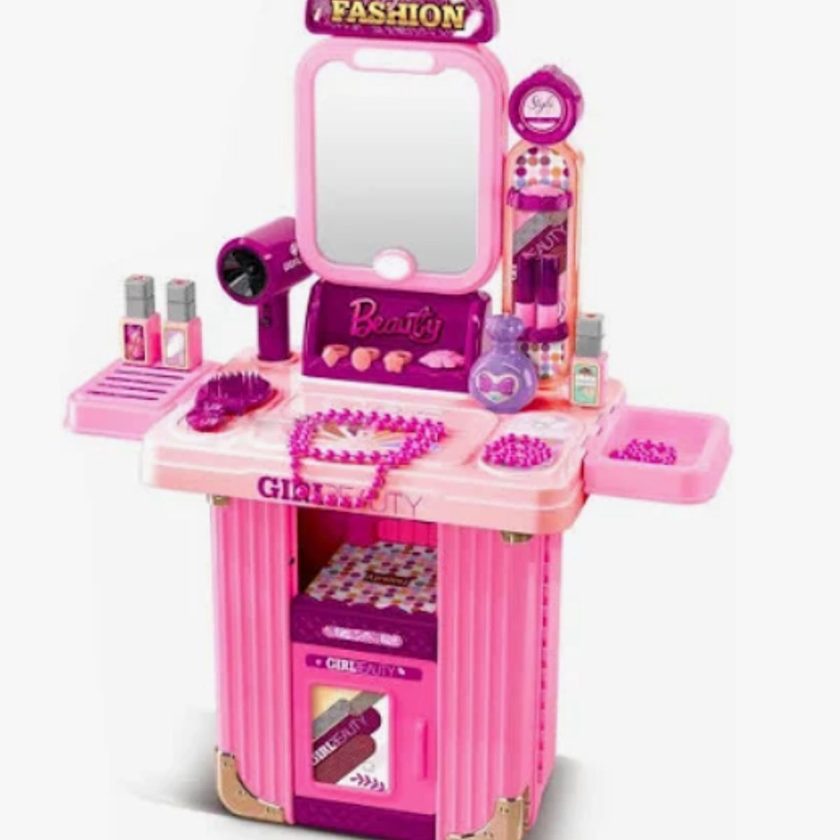 GENERICO - Juguete Didactico Niñas Kit Maleta Tocador