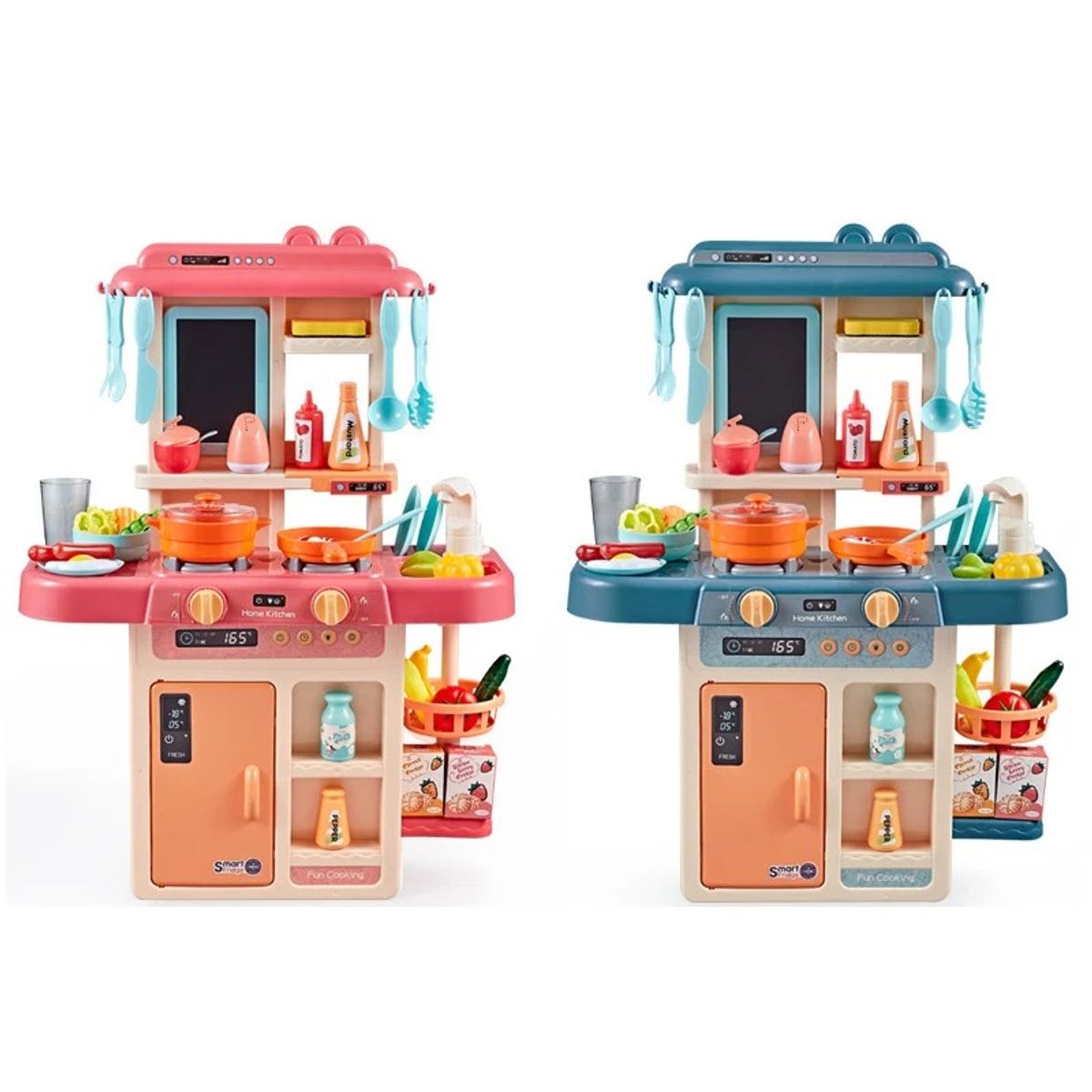 GENERICO - Set Cocina Juguete  Con Luz Sonido Y Heladera