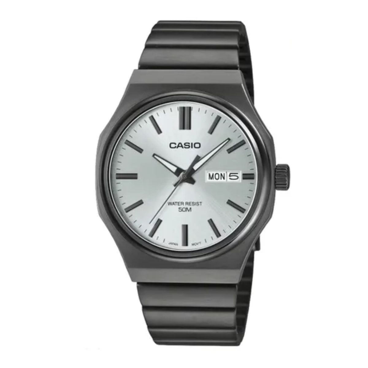CASIO - Reloj Casio Para Hombre Clasico MTP-E735B-7A Gris Oscuro