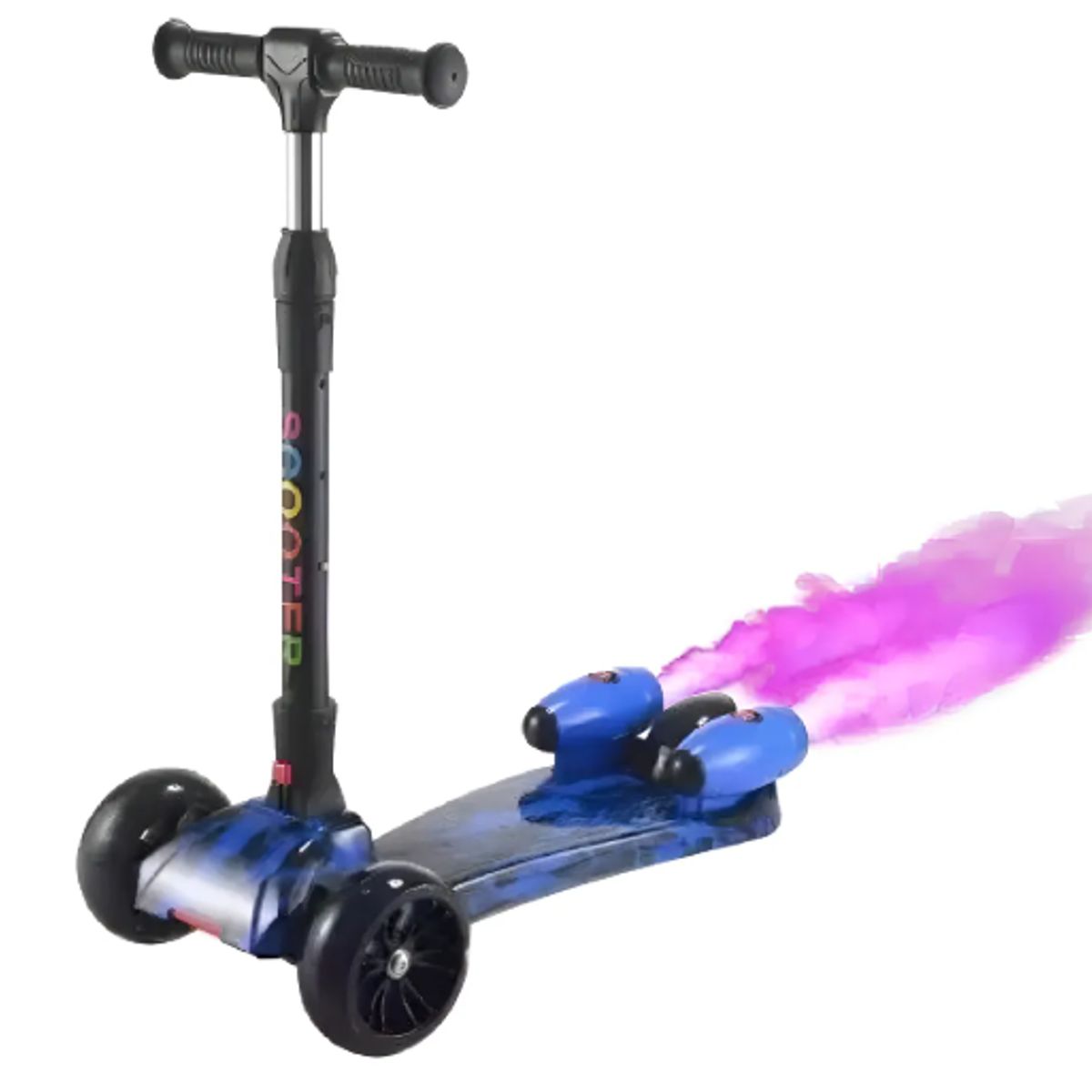 GENERICO - Patineta Scooter Niños Niña Manopatin noche Humo