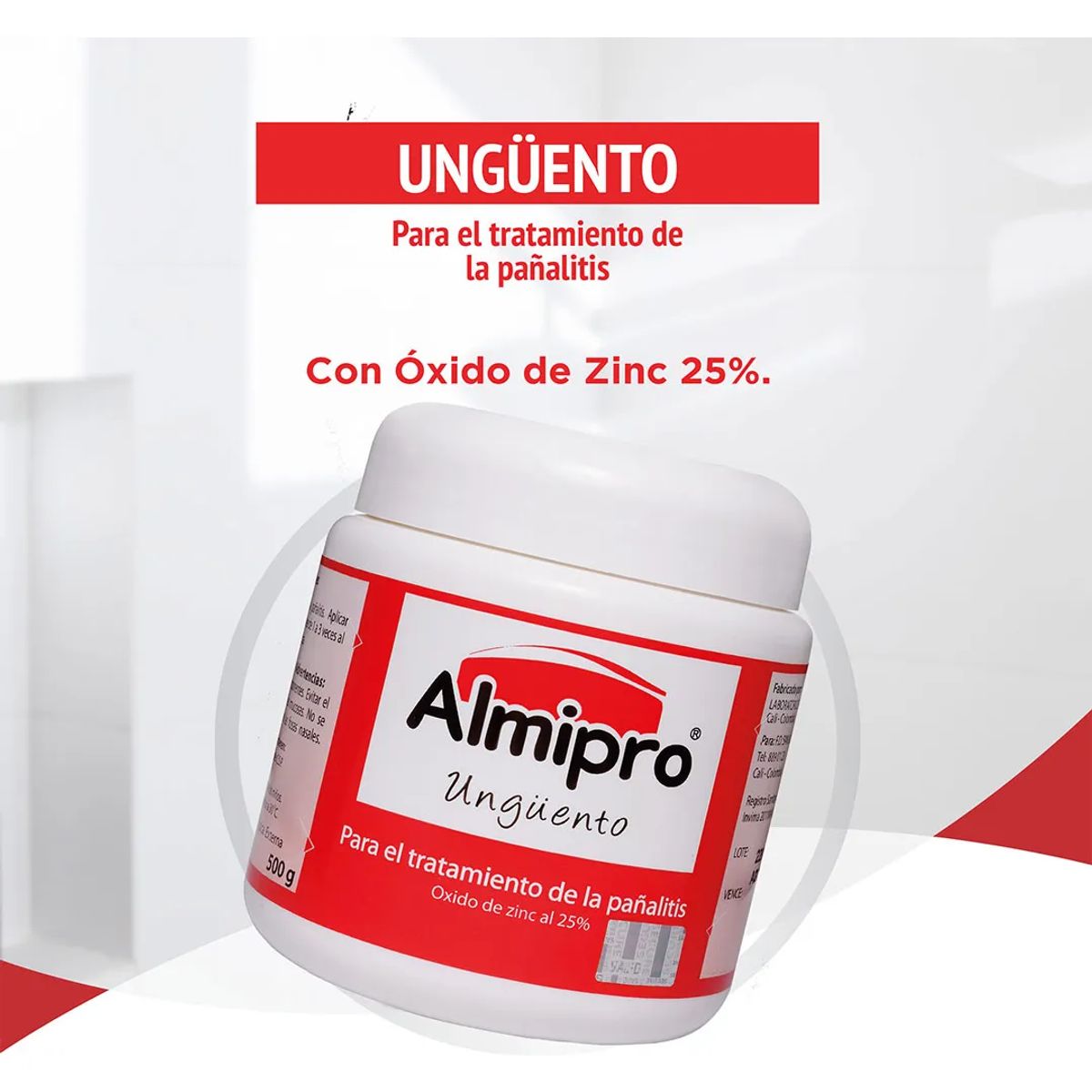 ALMIPRO - Unguento Crema Almipro 500 G