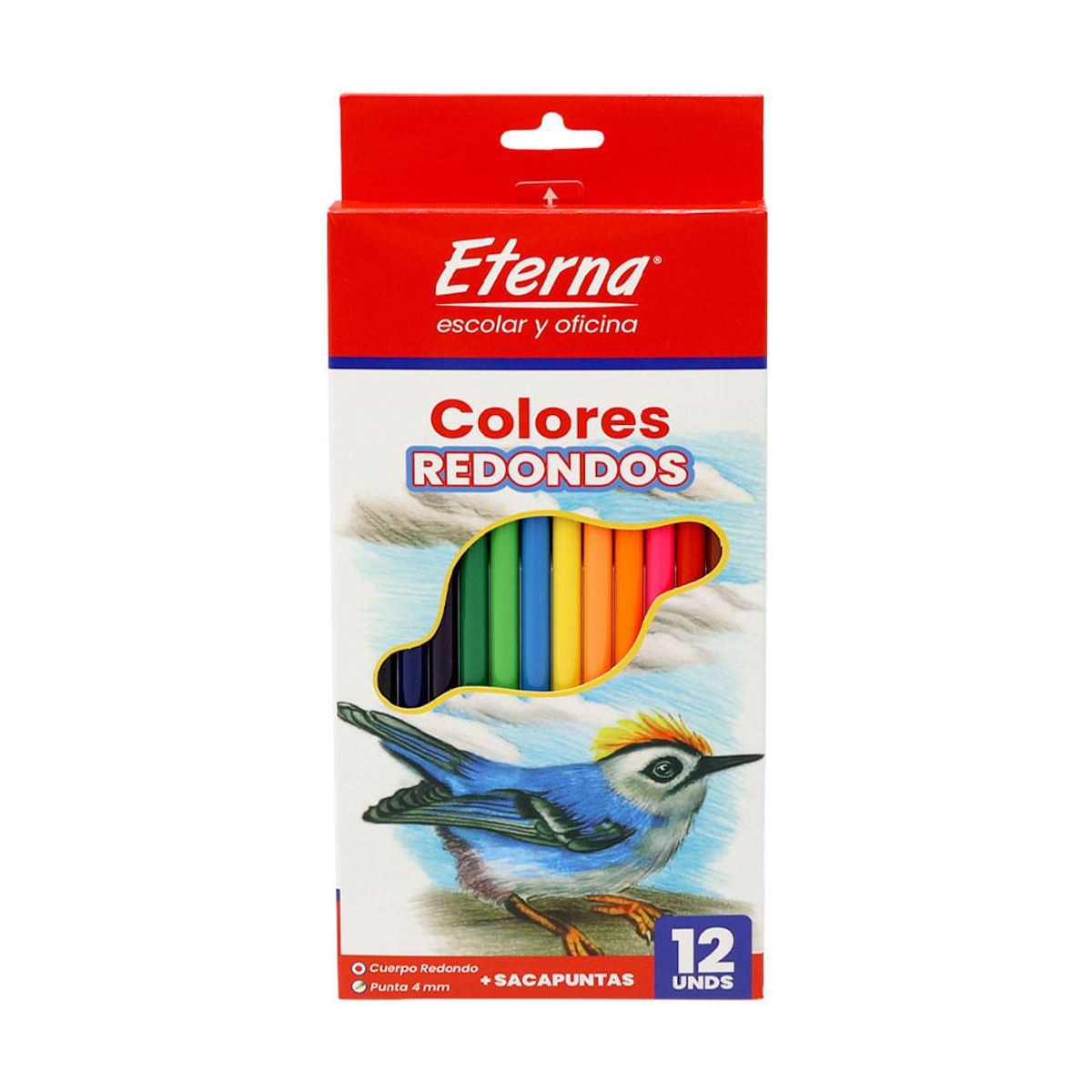 ETERNA - Lápices de Colores Redondos Eterna