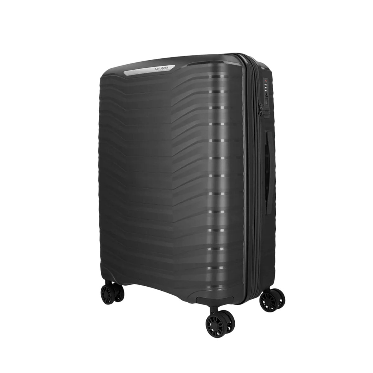 SAMSONITE - Maleta Grande Samsonite Bon-X Alu Negra