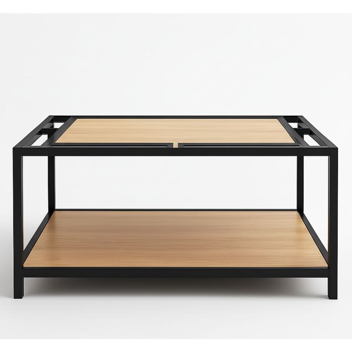 22 GRADOS DECORACION - Mesa de centro Silvana 80cm x 40cm Formica y metal