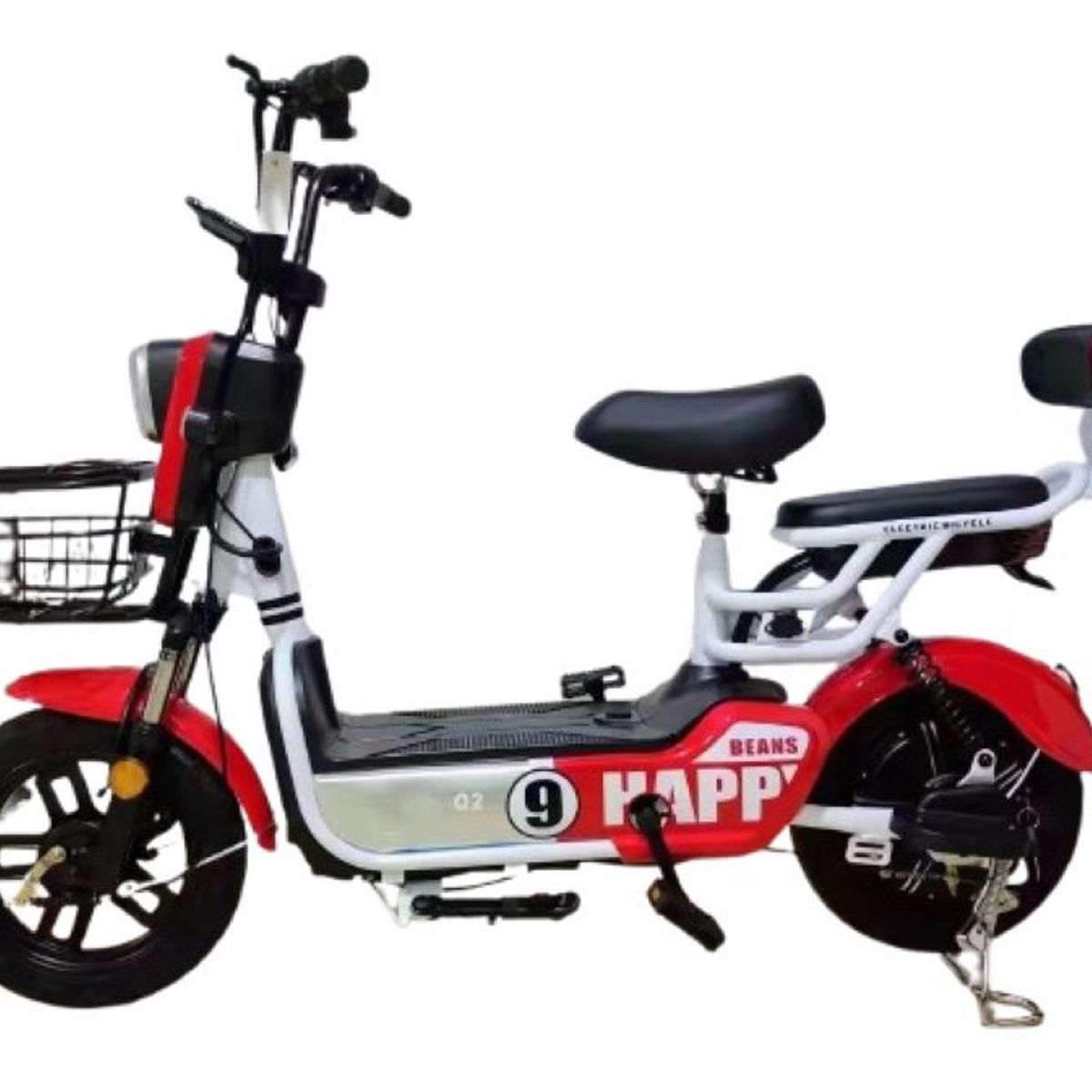 ZHOPI CO - Bicicleta Electrica Happy 350 W Con Bateria Extraible