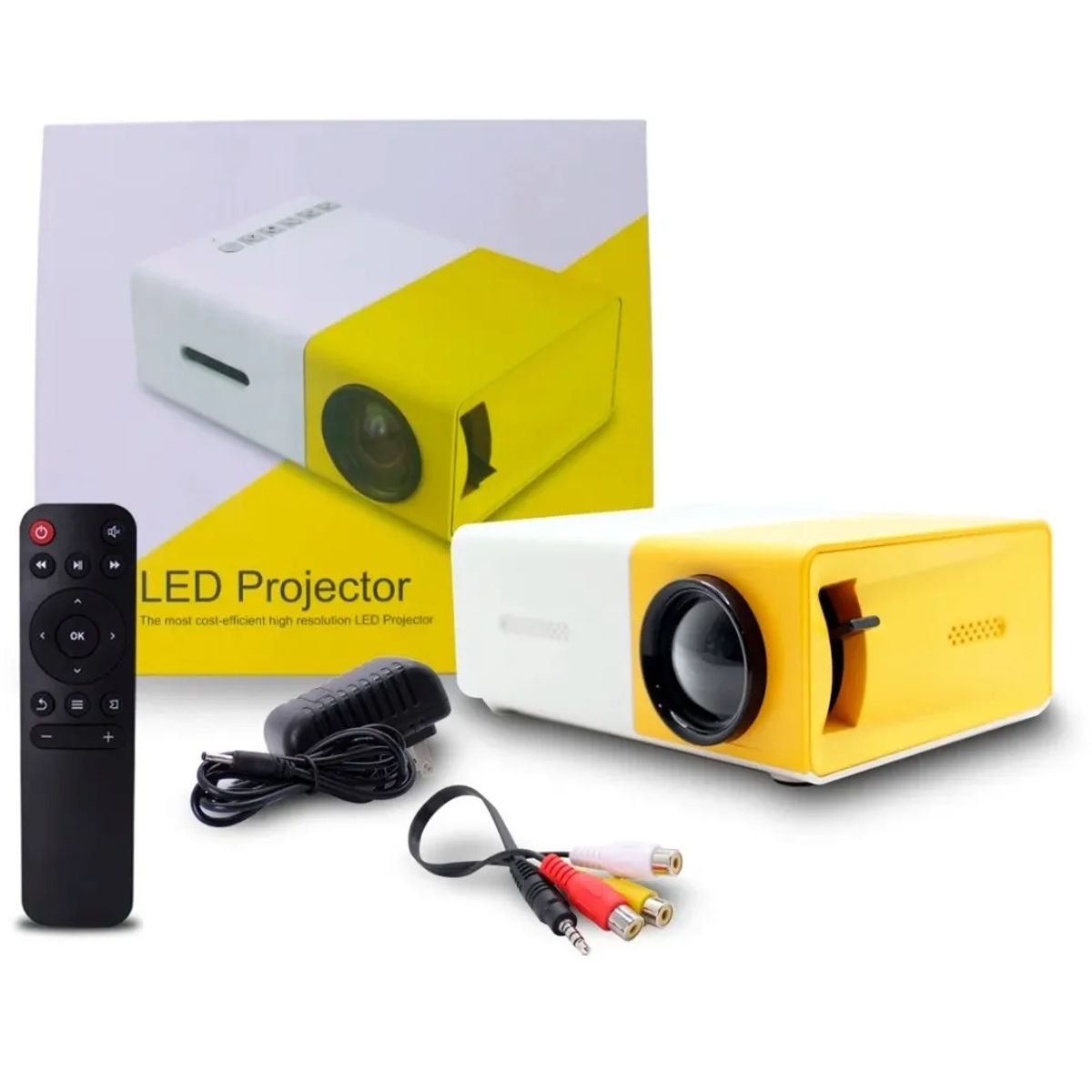 GENERICO - Proyector Led Portátil Video Beam