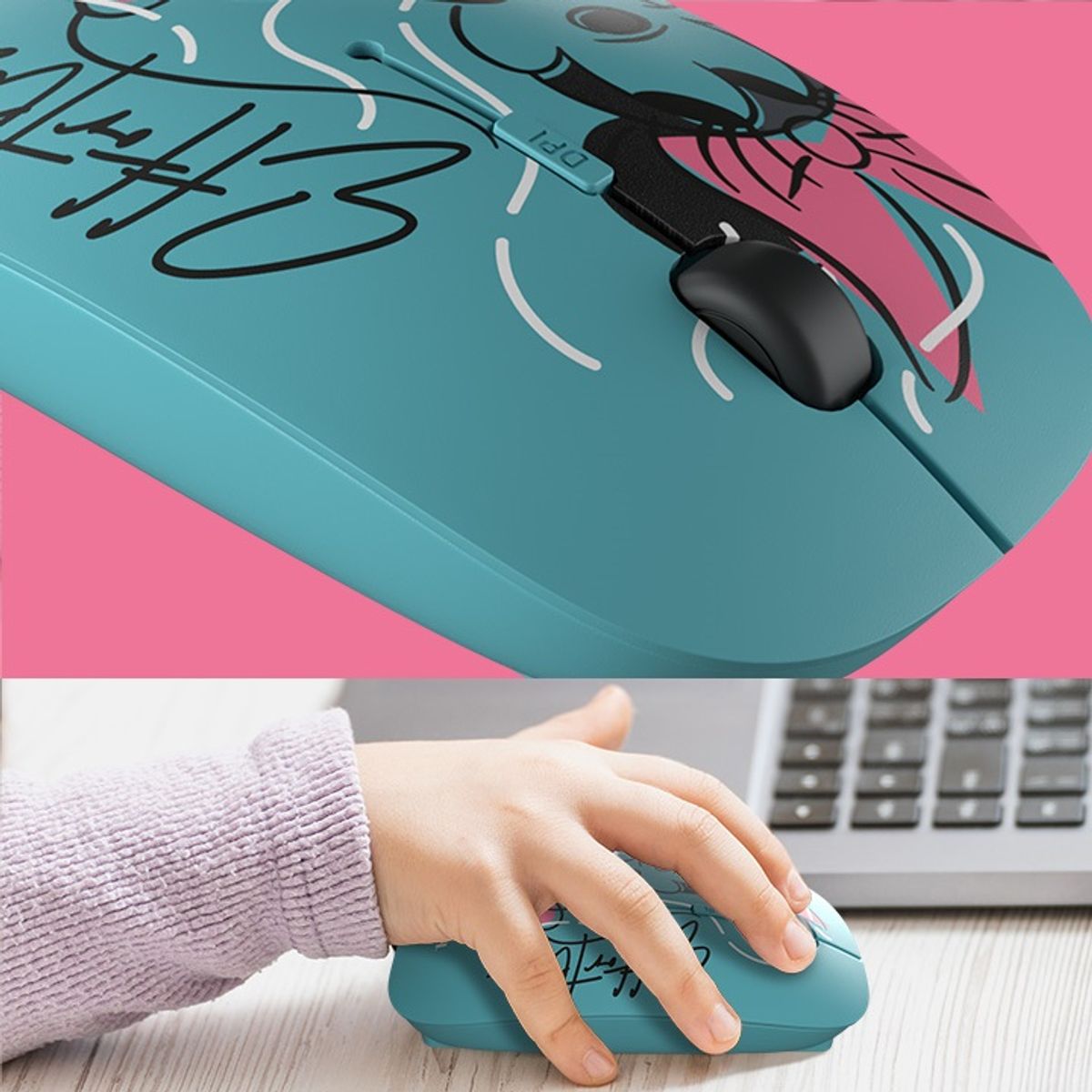 XTECH - Mouse Inalámbrico Xtech Edición Disney Minnie Mouse