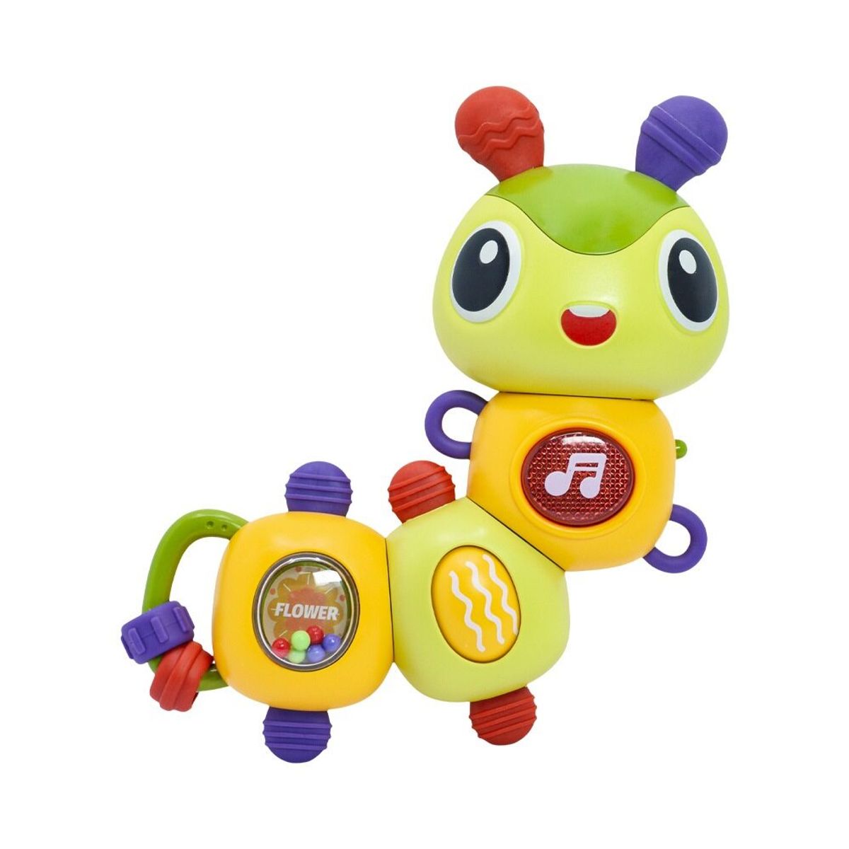 MONKEY BRANDS - Oruga Musical con Luces y Giros 360 Baby Mine