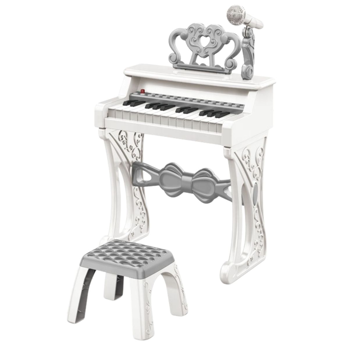 GENERICO - Juguete Piano Infantil Con Silla Musical Interactiva FullGan