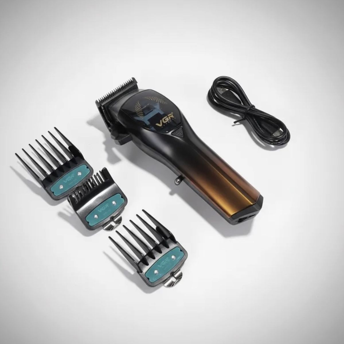 VGR - Máquina Recortadora Inalámbrica Vgr V-657 Color Dorado