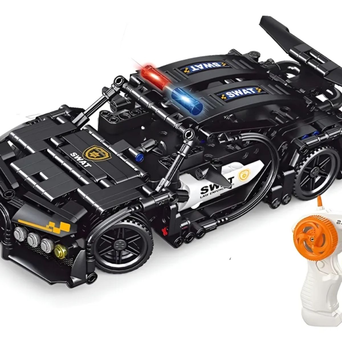 GENERICO - Carro Control Remoto Racer Le Armable Bloques