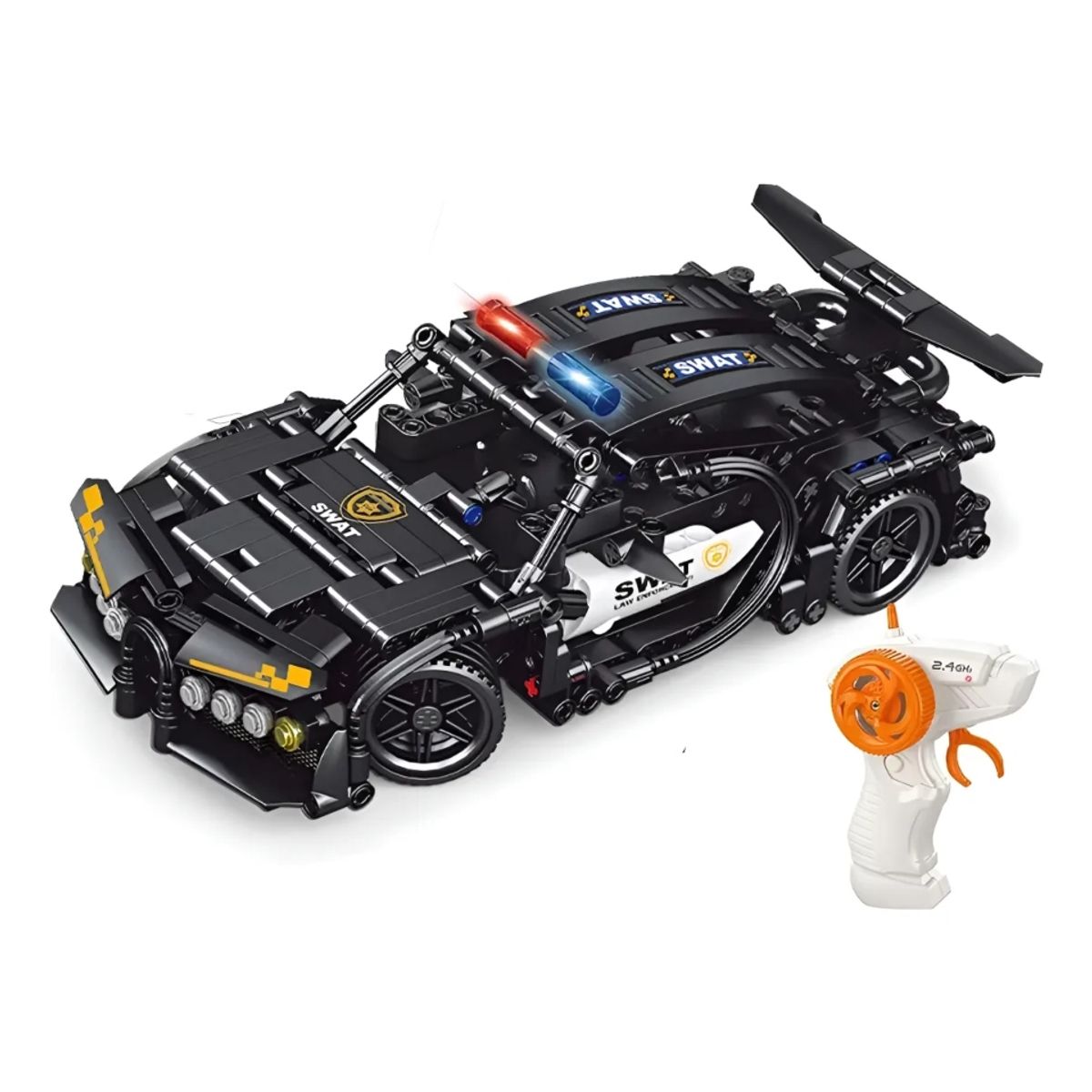 GENERICO - Carro Control Remoto Racer Le Armable Bloques