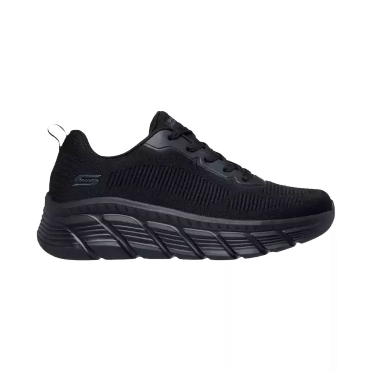 SKECHERS - Tenis Skechers Hombre Bobs B Flex Hi Memory Foam Negro